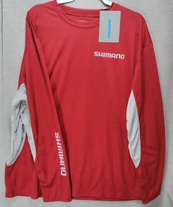 Shimano Tee Shirt Mens 2XL Performance Fishing Biking UV Sun Protection Vented - Picture 1 of 13