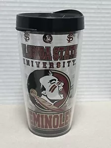 TRITAN USA FLORIDA STATE UNIVERSITY SEMINOLES TUMBLER 16oz WITH LID NWT - Picture 1 of 6