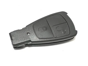 RFC 2 botones Estuche Carcasa para Mercedes Benz C E S CLK Llavero Remoto - Versión 1a Generación - Imagen 1 de 3