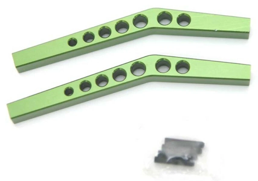 NEW STRC Aluminum HD Upper Suspension Links (2) Green : Axial Wraith - Image 1 of 1