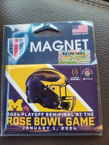 2024 Rose Bowl Michigan Wolverines Semi Final Magnet - Picture 1 of 1