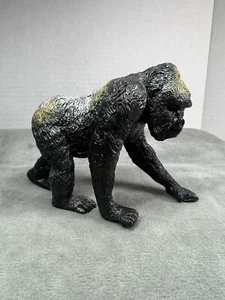 Gorilla Figure 3" 1998 Play Visions Animal PVC Figurine Silver Back - Picture 1 of 10