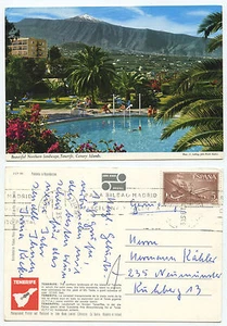 21342 - Tenerife - Teneriffa - Ansichtskarte, gelaufen 30.7.1970 - Bild 1 von 1