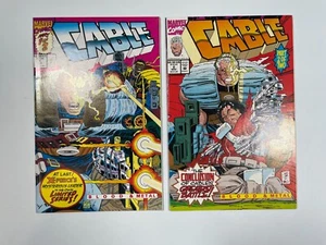 Cable: Blood & Metal #1 y #2 Marvel Comics 1992 serie completa Romita Jr Liefeld - Imagen 1 de 3