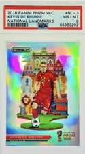 2018 Panini Prizm World Cup National Landmarks NL-3 Kevin de Bruyne