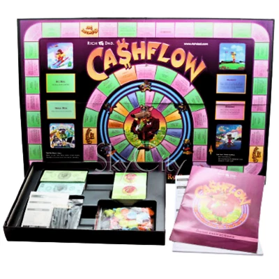 Cashflow 101 Boardgame Rich Dad Poor Dad Investing Finance Robert Kiyosaki NEW - Image 1 of 4