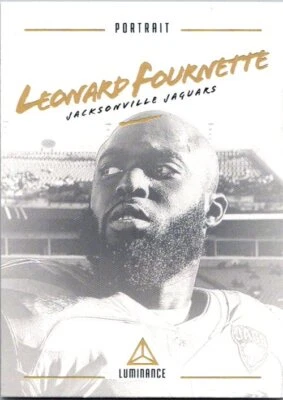 2018 Panini Luminance Portrait #11 Leonard Fournette LSU Jaguars Buccaneers - Image 1 of 2