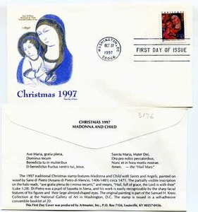 3176 Navidad 1997, Madonna, Artmaster, FDC - Imagen 1 de 1