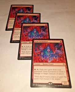 MTG x4 Grim Lavamancer - Archenemy: Nicol Bolas - Near Mint Magic the Gathering - Picture 1 of 2