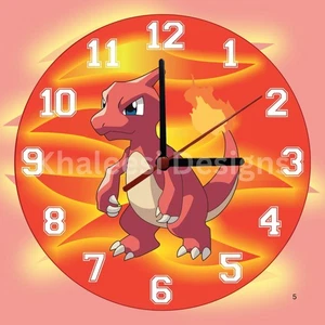 Exclusive Pokémon #005 Charmeleon First Gen Wall Clock - Picture 1 of 9