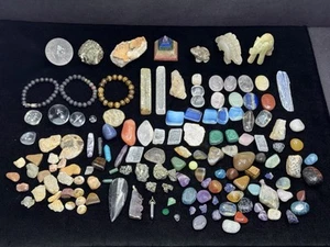 Lote Mixto Colección Cristales Minerales Rocas 5lb - Imagen 1 de 13