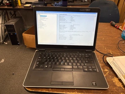 Dell Latitude E7440 14" i7-4600U 2.10GHz - 16GB RAM - NO OS No SSD - Image 1 of 4