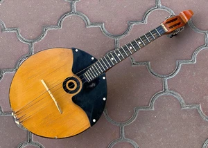Seltenes Domra Prima Original Vintage Sowjetzeit Volksinstrument Ukraine Odessa - Bild 1 von 20