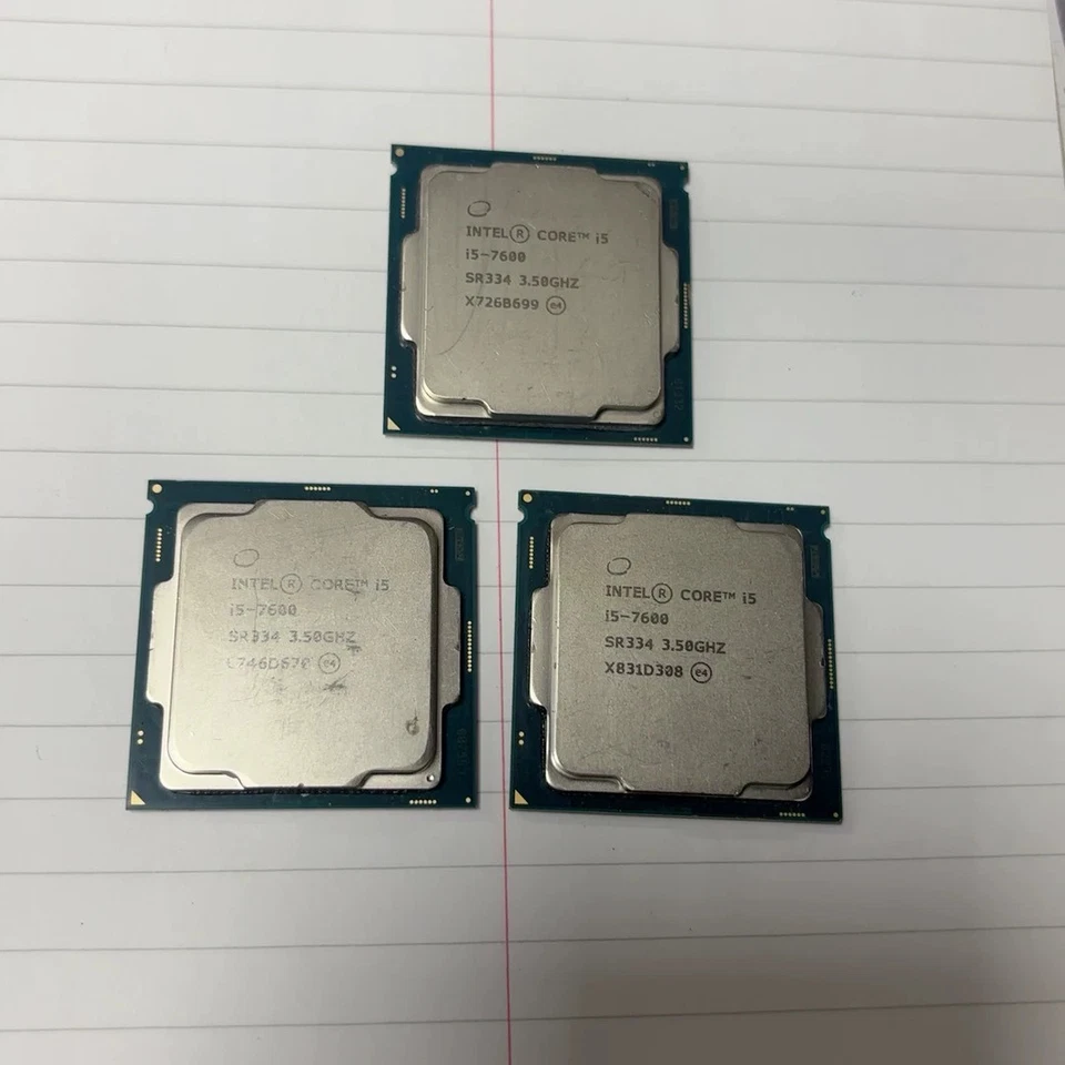 Intel Core i5-7600 CPU up to 4.10 GHz LGA1151 4 Cores 4 Thread Desktop Processor - Image 1 of 1