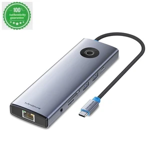 Estación de acoplamiento tipo multifunción diez en uno puerto Gigabit Ethernet 4k60 - Imagen 1 de 6