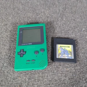 Consola de juegos portátil Nintendo Game Boy Pocket MGB-001 verde con Godzilla - Imagen 1 de 6
