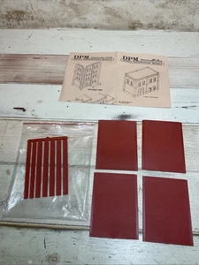 DPM: HO-Scale: #301-11 Modular Wall System: 2 Story Blank Wall Kit. - Picture 1 of 5
