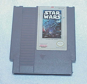 Star Wars NES-7V-USA Nintendo Entertainment System JVC Cartridge Rev A 1985