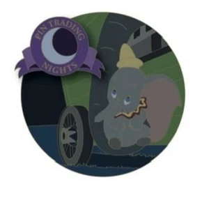 Spilla Disney trading night PTN Dumbo Disneyland LE 500 - Foto 1 di 1