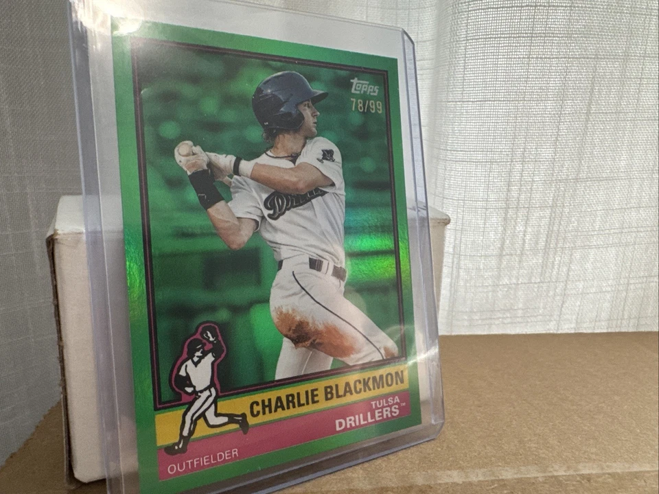 Lámina verde Charlie Blackmon debut Topps Pro 2025 / 99 ML-8 ⚾️⚾️⚾️ Foto 1 de 4