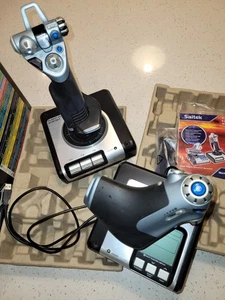 Saitek X52 HOTAS Flight Control System - Includes Joystick, cables, and Throttle - Picture 1 of 5