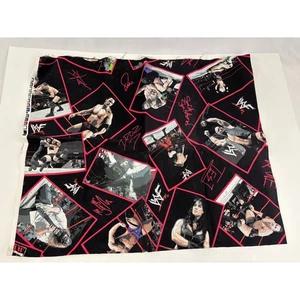 Wrestling Fabric WWF Stone Cold Steve Austin The Rock Chyna 37”x44” Rare 2000 - Picture 1 of 8