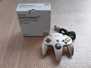Nintendo 64 Controller Bros Novelty Gold NUS-005- NTSC J-Japan Import - UK Stock - Picture 1 of 19