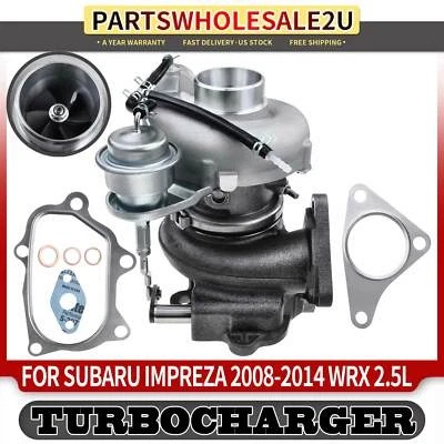 Turbocompresor con junta para Subaru Impreza 2008-2014 2,5 L VC440057-VF48 Foto 1 de 4