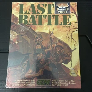 Twilight 2000 LAST BATTLE RPG Board Game Battles WWIII GDW 1989 Sealed Shrink - Picture 1 of 16