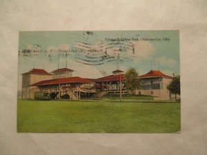 Oklahoma city Postcard 1909 entrance delmar Park OK - Picture 1 of 2