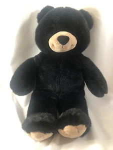 BAB Build a Bear schwarzes Plüschtier Stofftier 17 Zoll Spielzeug Puppe Teddy Workshop Harley - Bild 1 von 5