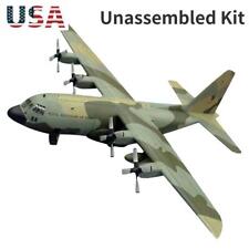 DIY 1:50 USAF C-130 Hercules Transport Aircraft 3D Paper Model Military Craft d