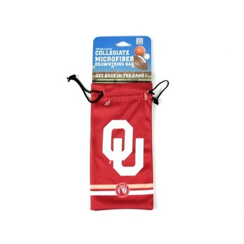 Oklahoma Sooners NCAA Microfiber Glasses Bag Cover