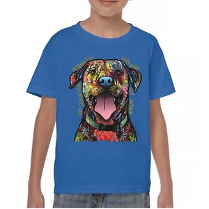 My Favorite Breed Is The One In Need Youth T-shirt Dean Russo Neon Dog Kids - Picture 1 of 50