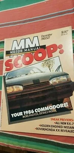 Motor manual Magazine vl commodore scoop photos Dec 85 rx7 69 - Picture 1 of 9