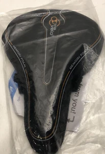 Via Velo Bike Seat Cover Comfortable Large Wide Memory Foam Saddle Cover NEW - Picture 1 of 7