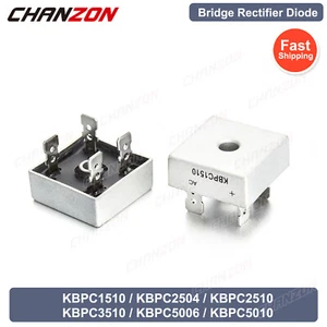 2Pcs Bridge Rectifier KBPC1510 - Picture 1 of 7