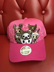 Tokidoki "Bearnut" Women's Adjustable SnapBack Hat (H1) - Picture 1 of 3