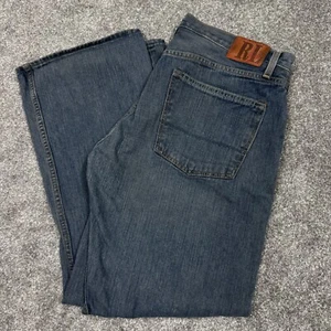 Ralph Lauren Jeans Men 36 30 Denim Pants Blue Boot Cut Polo RL Wide Colton VTG - Picture 1 of 12