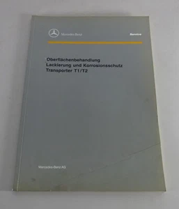 Mercedes Manual de Taller Benz Transporter T1/T2 Esmaltado contra la Corrosión - Imagen 1 de 1