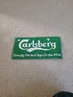 Nice Carlsberg Probably The Best Lager In The World Bar Towel