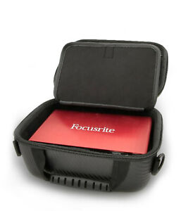 CASEMATIX Carry Case fits Focusrite Scarlett 2i2 2nd Gen USB Audio Interface