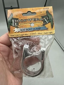 Abrazadera de poste de asiento Rockwerks Uno 31,8 mm plata 51459 súper ligera - Imagen 1 de 8