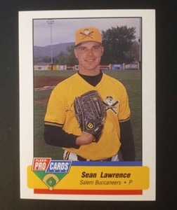 1994 Fleer ProCards Carolina League All-Star Game Sean Lawrence #CAR-41