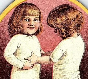 1897 Raworth Schodde & Co nackter Boden Kinder Wollseife Wäsche Chicago IL - Bild 1 von 4