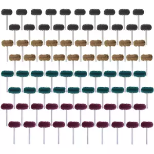 80Pcs 1" (25Mm) Abrasive Wheel Buffing Polishing Wheel Set for Rotary Tool… - Picture 1 of 12