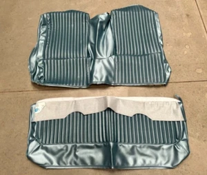1969 Mustang GT Fastback Rear Seat Cover Light Blue NEW! - Picture 1 of 10