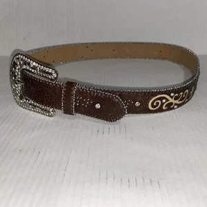 Nocona Southwestern Concho Women's Belt M - Picture 1 of 4
