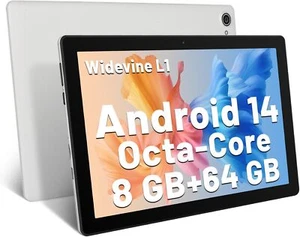 💚TABLET PC 10 POLLICI RAM 8 GB ANDROID 14 64 GB WIFI 5G HD BLUETOOTH 5.3 IPS HD - Foto 1 di 12