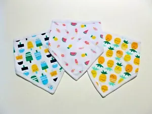 Bavaglino bandana Gymboree, scegli modello, blu, giallo o rosa, bavaglino sbavatore NUOVO - Foto 1 di 11